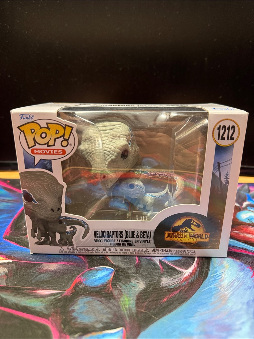 Funko Pop! Movies Jurassic World Dominion Blue & Beta